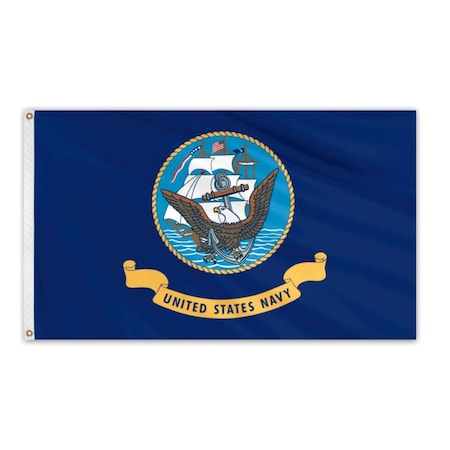 Navy Outdoor Fly Bright Flag 3'x5'